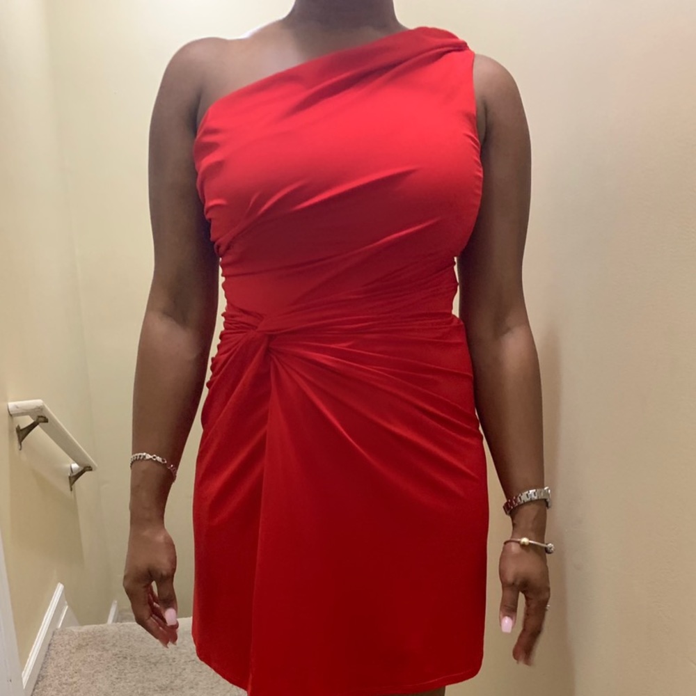 Ark & Co. One Shoulder Cocktail Dress